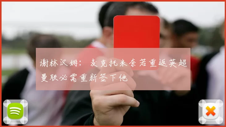 谢林汉姆：麦克托米奈若重返英超曼联必需重新签下他